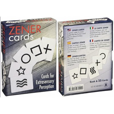 Карти Зенера Zener Cards для розвитку інтуїції та телепатії особистості