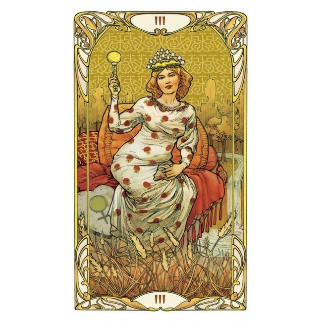 Золоте Таро Уейт Ар Нуво - Golden Art Nouveau Tarot