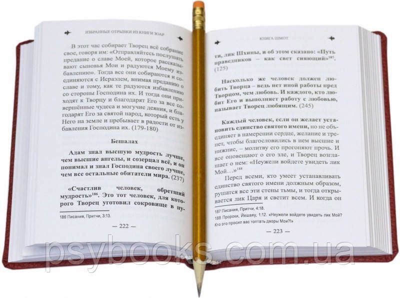 Так буде світло. Вибрані уривки з книги Зоар [міні-формат, подарункове видання в шкіряній палітурці] 1520684114 фото