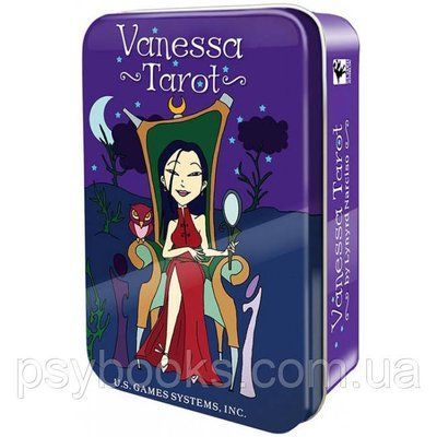 Таро Ванессы - Vanessa Tarot in a tin. U.S. Games Systems 1621380736 фото