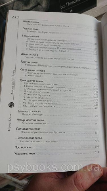 Теорія досвіду Канта Коген 422 фото